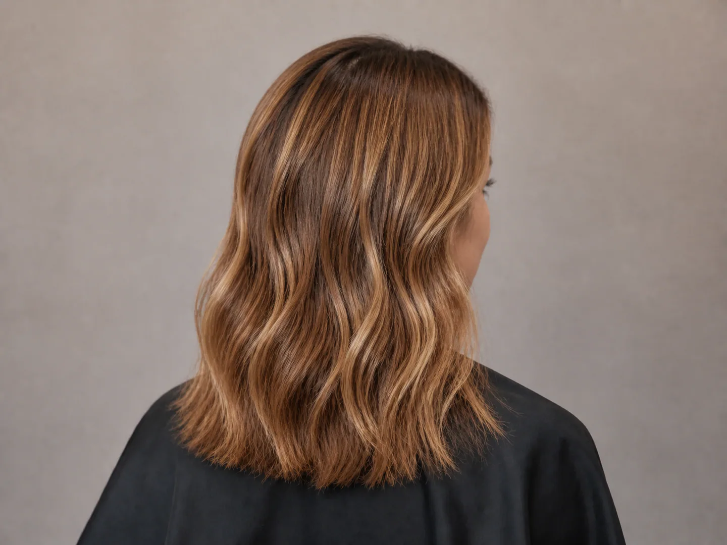 After: fresh balayage